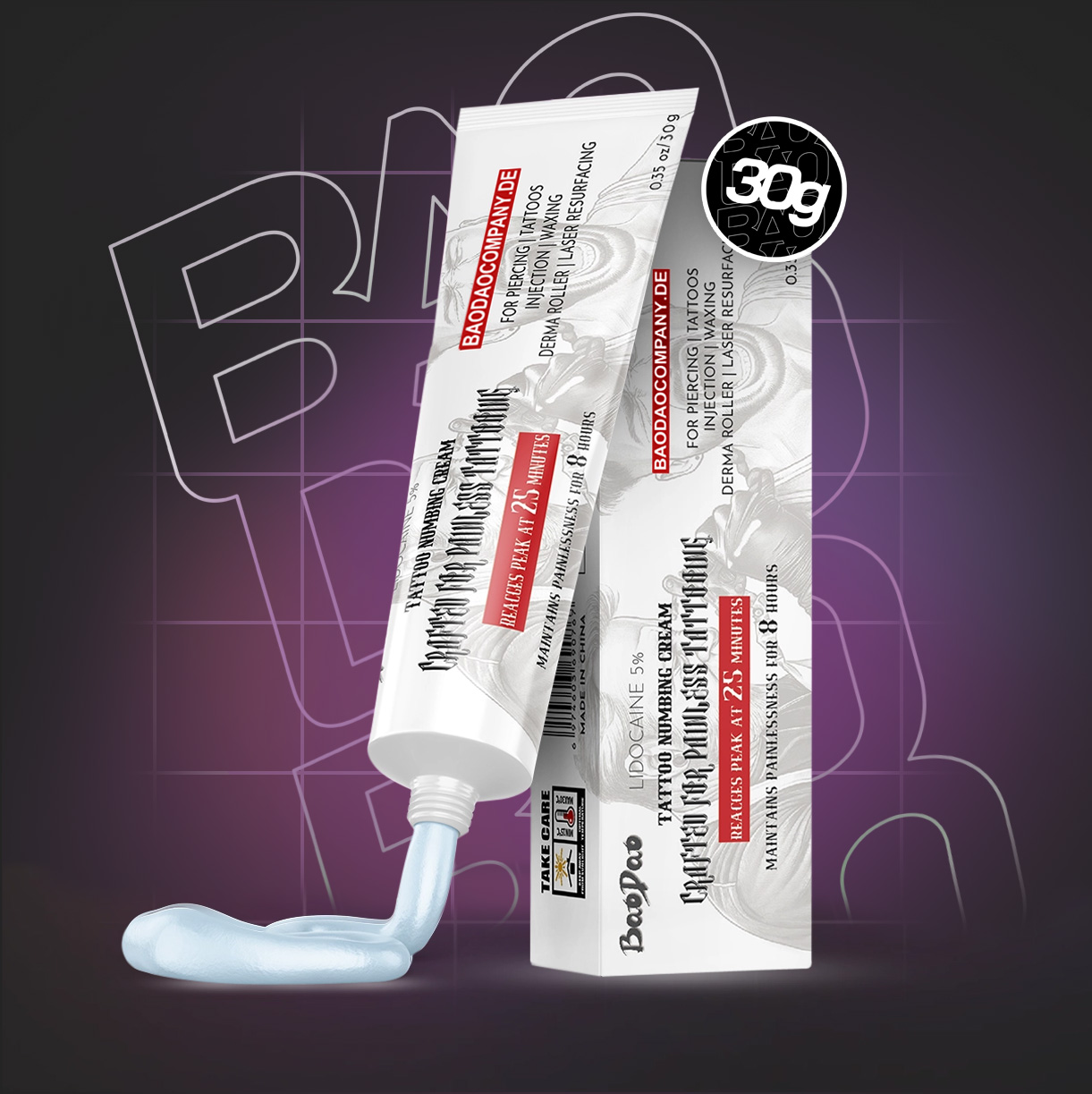 BaoDao Tattoo Numbing Cream