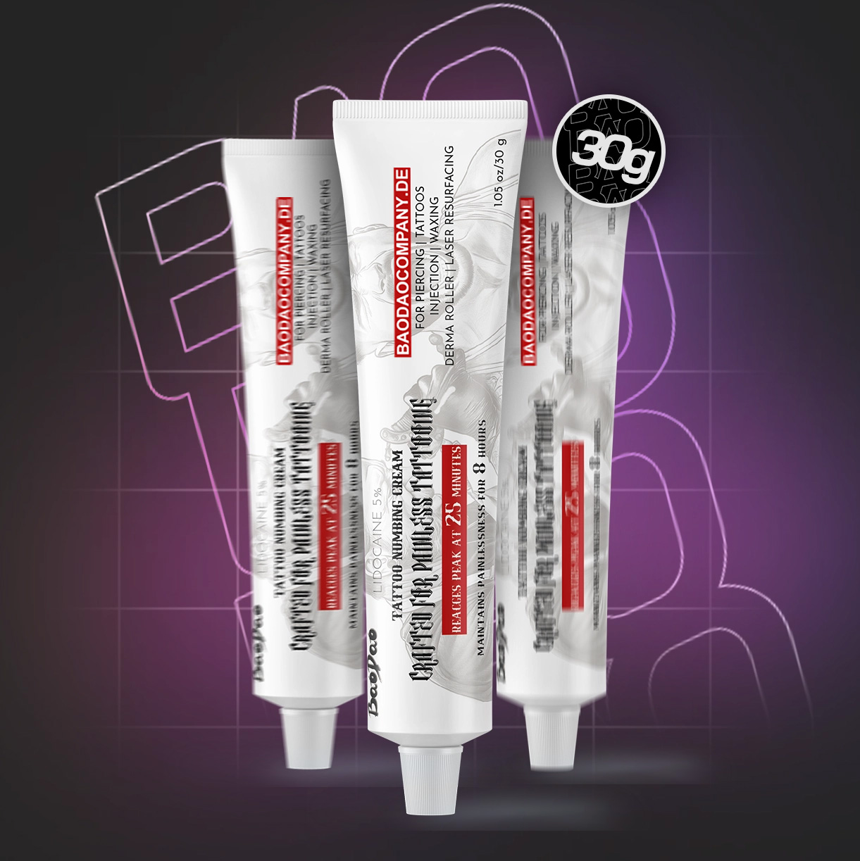 Crema anestetica per tatuaggi BaoDao